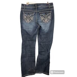 Nine West Jeans Womens 10 / 29 - Tan Stitched Rhinestone Back Pockets